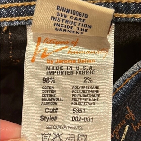 Citizens of Humanity Ingrid stretch low waist flare #002 size 27 - Picture 10 of 11